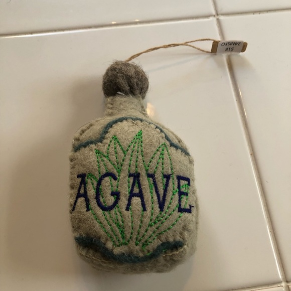 Roost Other - NWT Felted Ornament Agave liquor bottle Handmade Mexican Folk Art